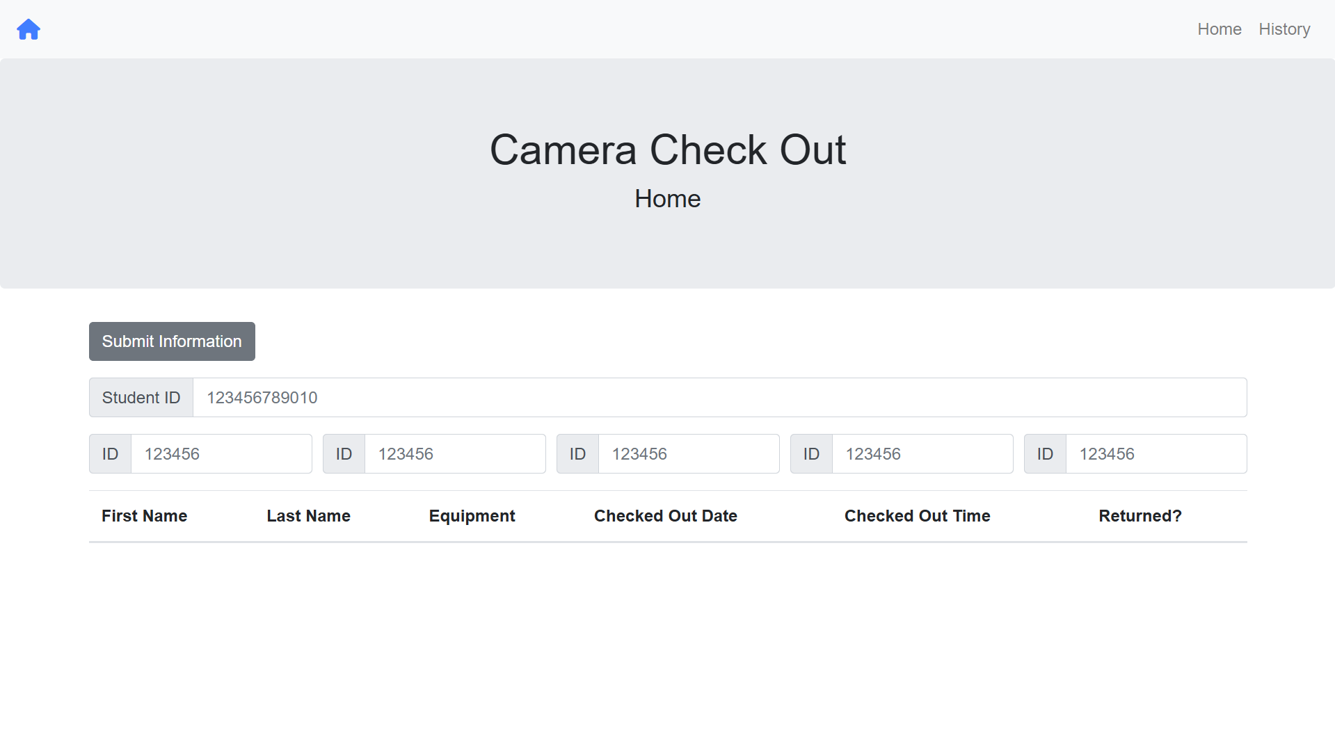 Camera Checkout Preview