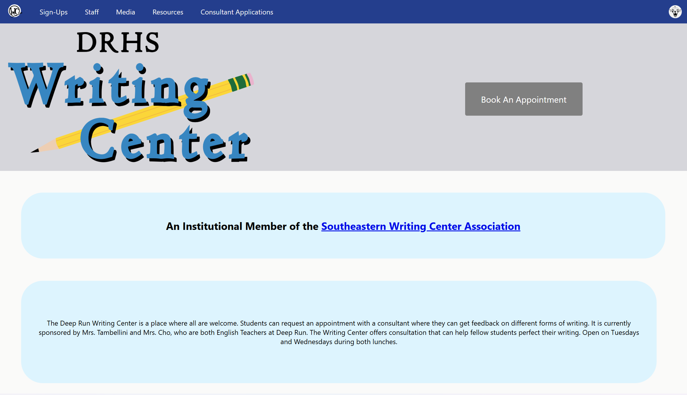 Deep Run Writing Center Preview